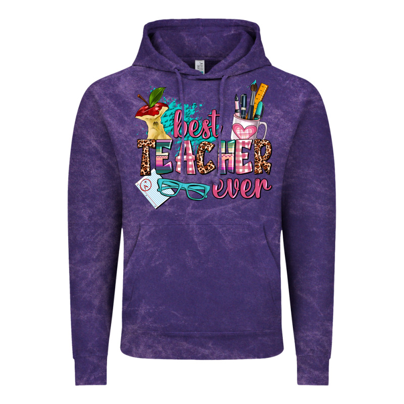 Best Teacher Ever Vintage Hoodie by AdoDesignShop | Teevron