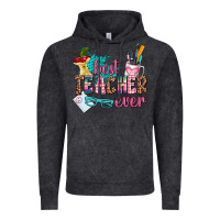 Vintage Black best teacher ever Vintage Hoodie - AdoDesignShop