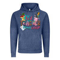Vintage Denim best teacher ever Vintage Hoodie - AdoDesignShop