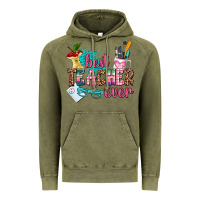 Vintage Olive best teacher ever Vintage Hoodie - AdoDesignShop