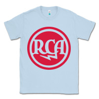 Dusty Blue rca radio tubes Classic Tee - PixelWave