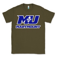 Army Green marymount university vectorized Classic Tee - PixelWave