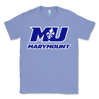 Colony Blue marymount university vectorized Classic Tee - PixelWave