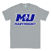 Heather Grey marymount university vectorized Classic Tee - PixelWave