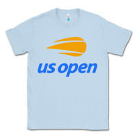 Dusty Blue open Tennis tournament Classic Tee - PixelWave