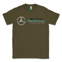Army Green mercedis f1 Classic Tee - PixelWave