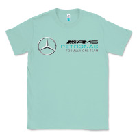 Seafoam mercedis f1 Classic Tee - PixelWave