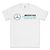 White mercedis f1 Classic Tee - PixelWave