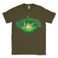 Army Green Cabbage Patch Kids Essential Classic Tee - PixelWave