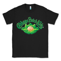 Black Cabbage Patch Kids Essential Classic Tee - PixelWave