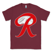 Burgundy men rainier beer capital r mountain Classic Tee - PixelWave