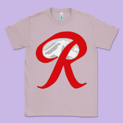 Men Rainier Beer Capital R Mountain Classic Tee Designed By Pixelwave