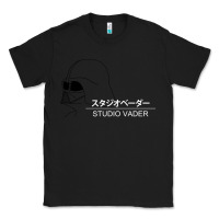 Black studio vader   star Classic Tee - PixelWave