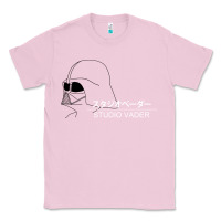 Bubblegum Pink studio vader   star Classic Tee - PixelWave