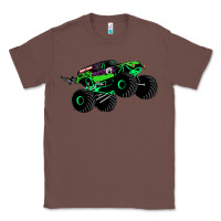Chestnut monster truck grave digger Classic Tee - PixelWave