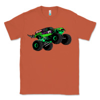 Copper monster truck grave digger Classic Tee - PixelWave