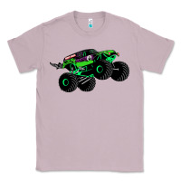Lilac monster truck grave digger Classic Tee - PixelWave