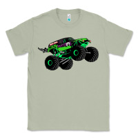 Matcha monster truck grave digger Classic Tee - PixelWave