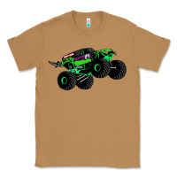 Toasted Coconut monster truck grave digger Classic Tee - PixelWave