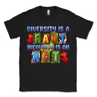 Black diversity is a fact indesion is an act Classic Tee - FaDigitalArtStudio
