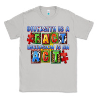 Moon Dust diversity is a fact indesion is an act Classic Tee - FaDigitalArtStudio