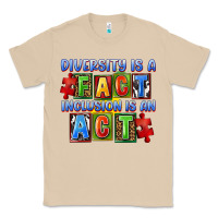 Mushroom diversity is a fact indesion is an act Classic Tee - FaDigitalArtStudio