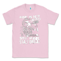 Bubblegum Pink Stay Punk Stay Drunk Classic Tee - PixelWave