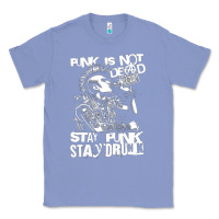 Colony Blue Stay Punk Stay Drunk Classic Tee - PixelWave