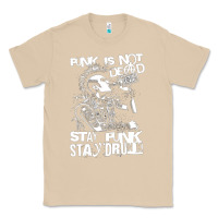 Mushroom Stay Punk Stay Drunk Classic Tee - PixelWave