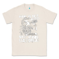 Natural Stay Punk Stay Drunk Classic Tee - PixelWave