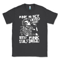 Smoke Stay Punk Stay Drunk Classic Tee - PixelWave