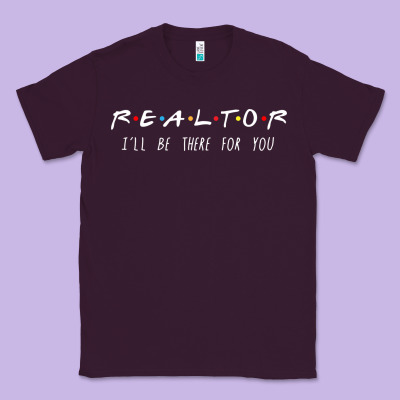 Realtor I'll Be There For You Long Sleeve Classic Tee Designed By Pixelwave