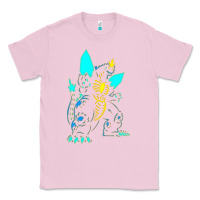 Bubblegum Pink Spacegodzilla Classic Tee - PixelWave