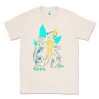 Natural Spacegodzilla Classic Tee - PixelWave