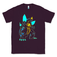 Plum Spacegodzilla Classic Tee - PixelWave
