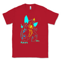 Red Spacegodzilla Classic Tee - PixelWave