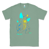 Sage Spacegodzilla Classic Tee - PixelWave