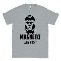 Heather Grey magneto was right Classic Tee - PixelWave