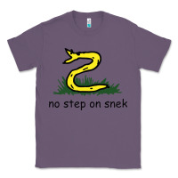 Lavender no step on snek,libertarian,tumblr,meme,funny,polotics,no step,on,snek Classic Tee - PixelWave
