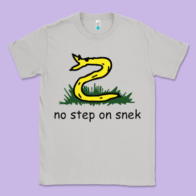 No Step On Snek,libertarian,tumblr,meme,funny,polotics,no Step,on,snek Classic Tee Designed By Pixelwave