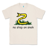 Natural no step on snek,libertarian,tumblr,meme,funny,polotics,no step,on,snek Classic Tee - PixelWave