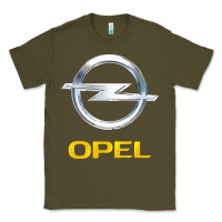 Army Green Opel Classic Tee - PixelWave