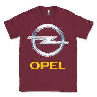Burgundy Opel Classic Tee - PixelWave