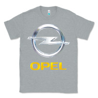 Heather Grey Opel Classic Tee - PixelWave
