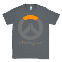 Charcoal Heather overwatch Classic Tee - PixelWave