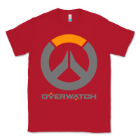 Red overwatch Classic Tee - PixelWave