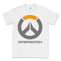 White overwatch Classic Tee - PixelWave