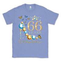 Colony Blue 66th birthday 66 years of being awesome 66 years old woman Classic Tee - PixelWave