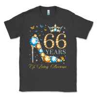 Smoke 66th birthday 66 years of being awesome 66 years old woman Classic Tee - PixelWave