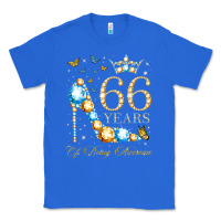 True Royal 66th birthday 66 years of being awesome 66 years old woman Classic Tee - PixelWave